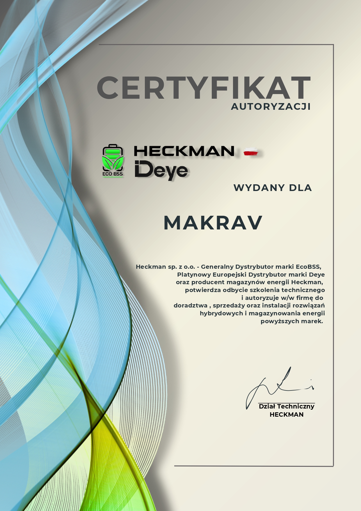 Certyfikat
